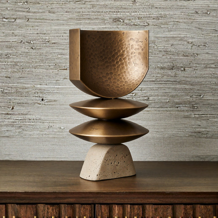 Sculptural Decorative Staircase Table Art