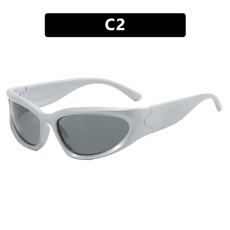 Women sporty sunglasses with ergonomic design and protective UV filter Bowlift