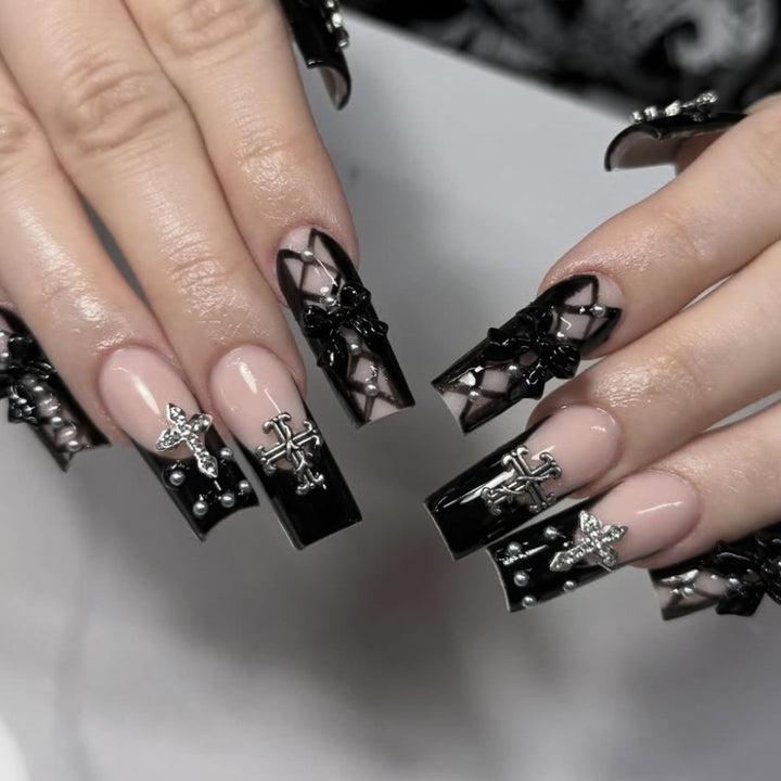 Gothic Nail Art Extensions Bowlift
