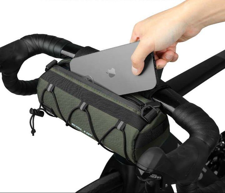 compact waterproof bicycle handlebar accessory bag Bowlift
