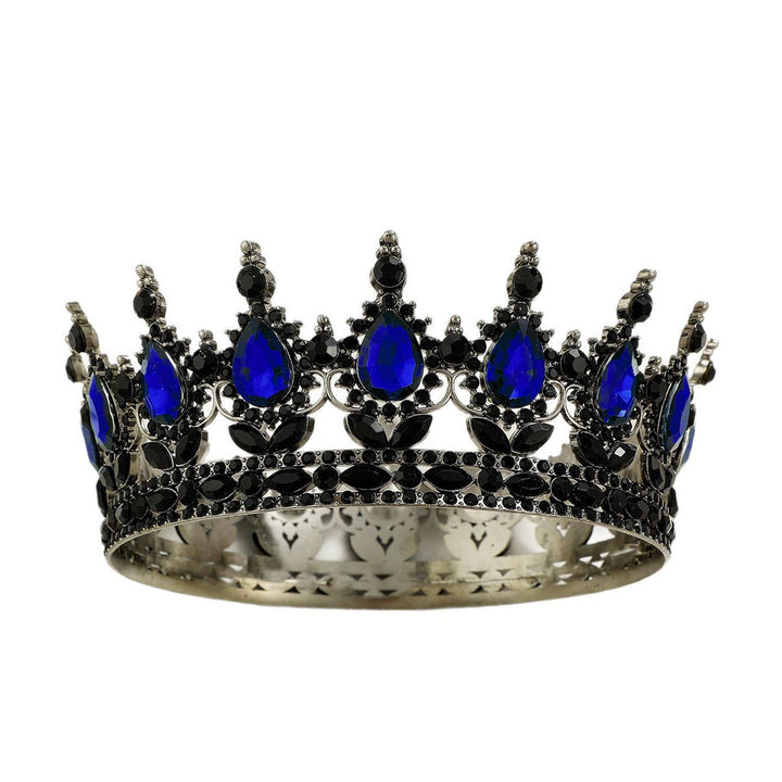 Ladies Luxurious Festive Crown with Shining Gemstones Bowlift