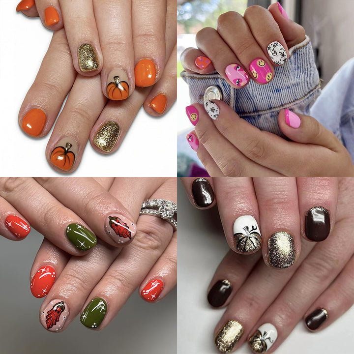 Themed Decorative Gel Nail Set Bowlift