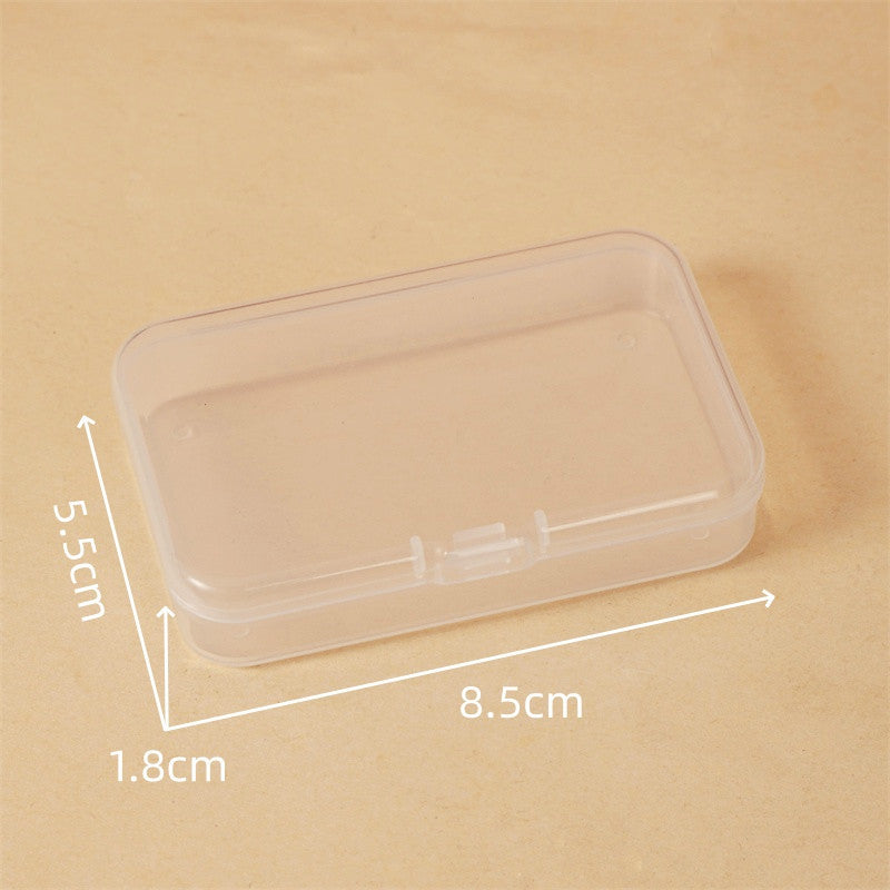 Compact Clear Pill Storage Case Bowlift