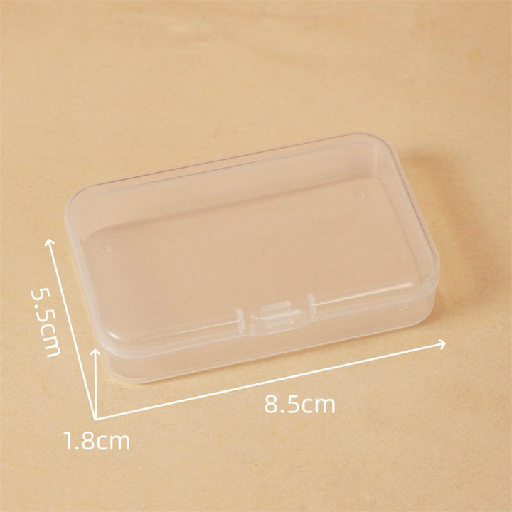 Compact Clear Pill Storage Case Bowlift