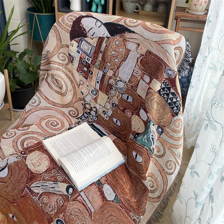 Decorative Artistic Tapestry Throw Blanket