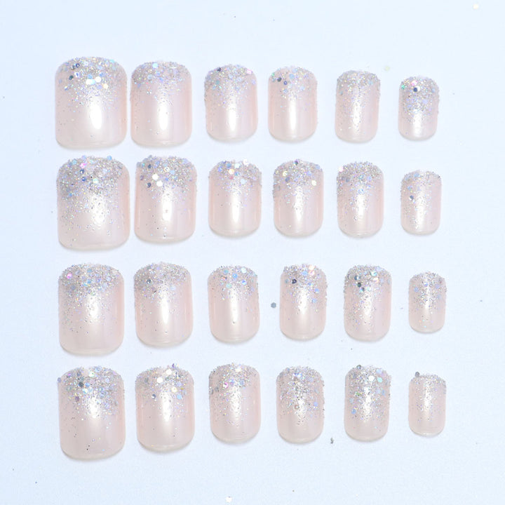 Glittery Press-On Nail Collection Bowlift