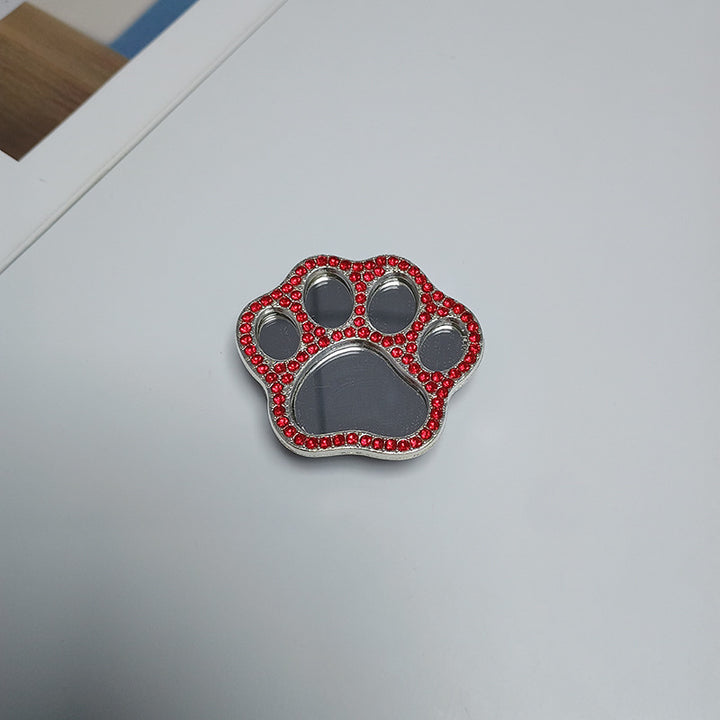 Cute Paw Print Mirror Bowlift