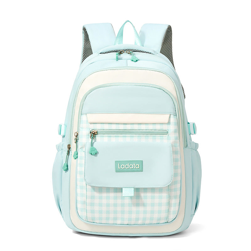 Stylish Geometric Patterned Backpack