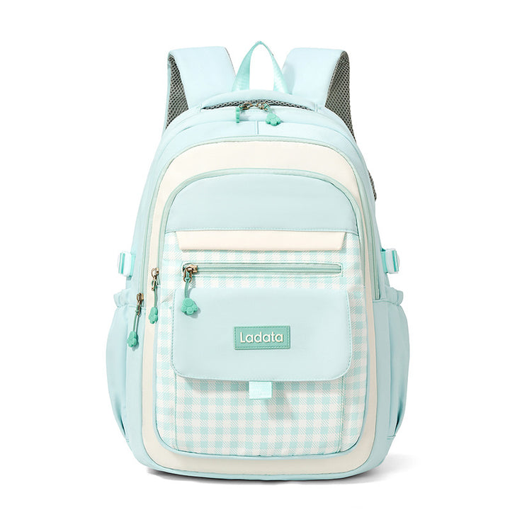 Stylish Geometric Patterned Backpack
