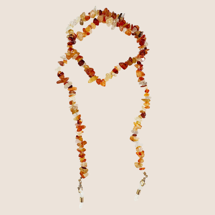 Natural Crystal Eyewear Chain Bowlift