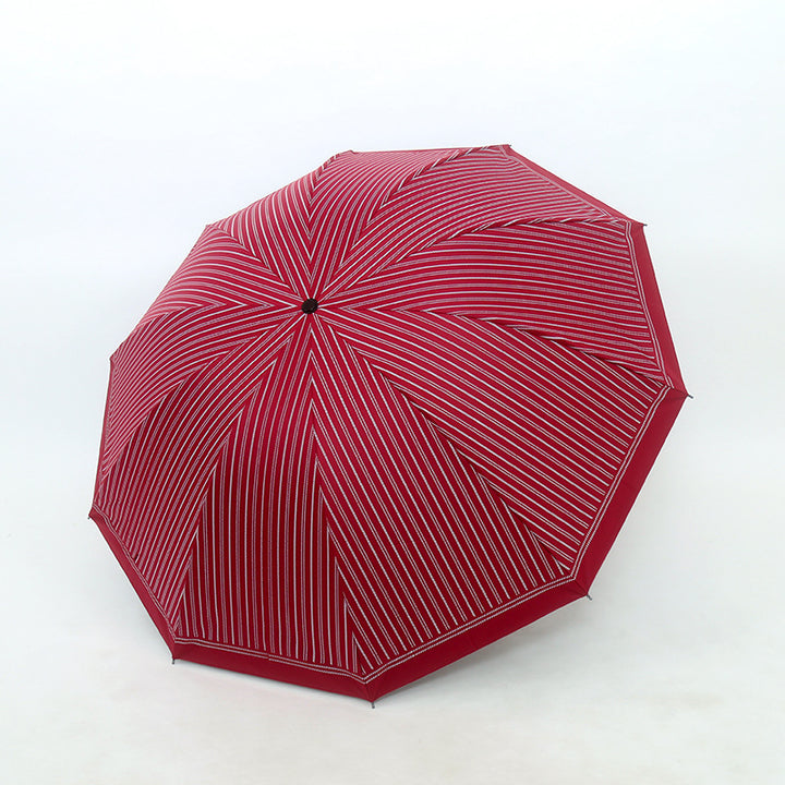 Ladies Folding Umbrella with Innovative Stability System Bowlift