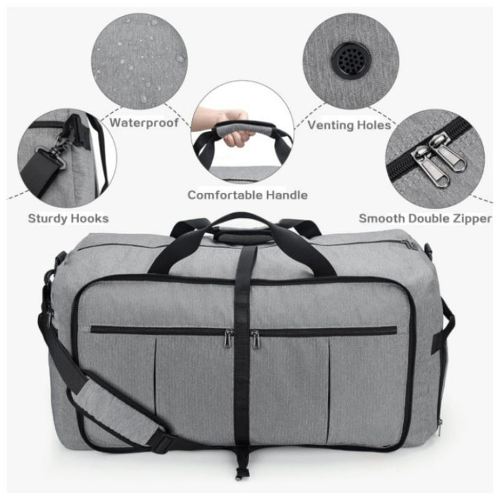 Versatile Travel Duffel Bag Bowlift
