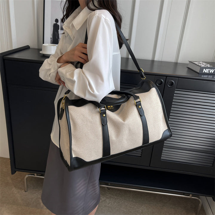 Weekend travel bag with multifunctional compartments Bowlift