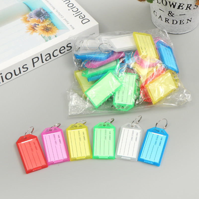 Unisex writable label tags Bowlift
