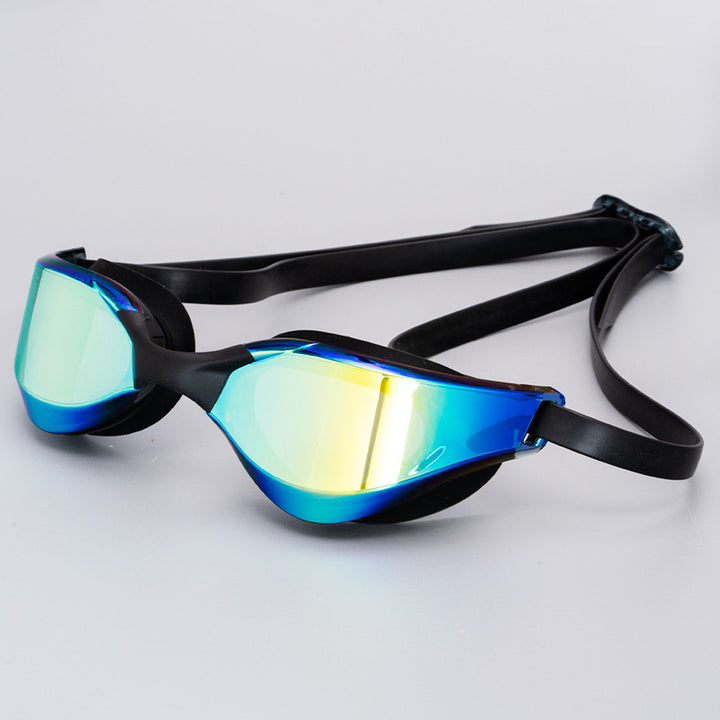 High-performance swimming goggles with UV protection and extended visibility Bowlift