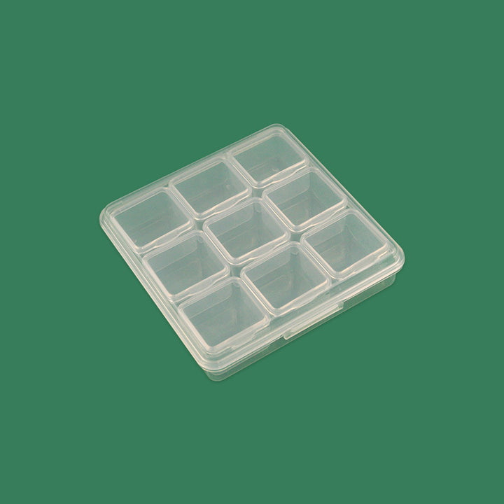 9-Compartment Clear Storage Organizer Bowlift