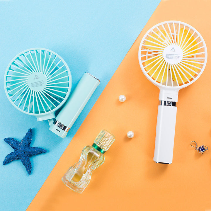 Ladies Portable Handheld Fan Bowlift