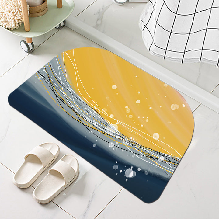 Soft Memory Foam Decorative Bath Runner
