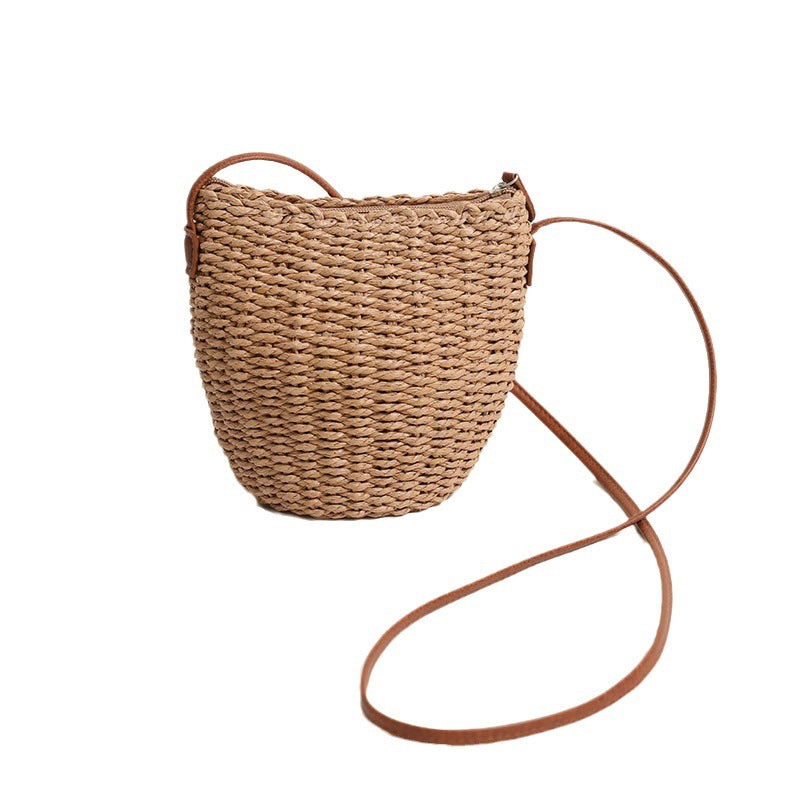 Handcrafted Shoulder Bag Made From Natural Material Bowlift