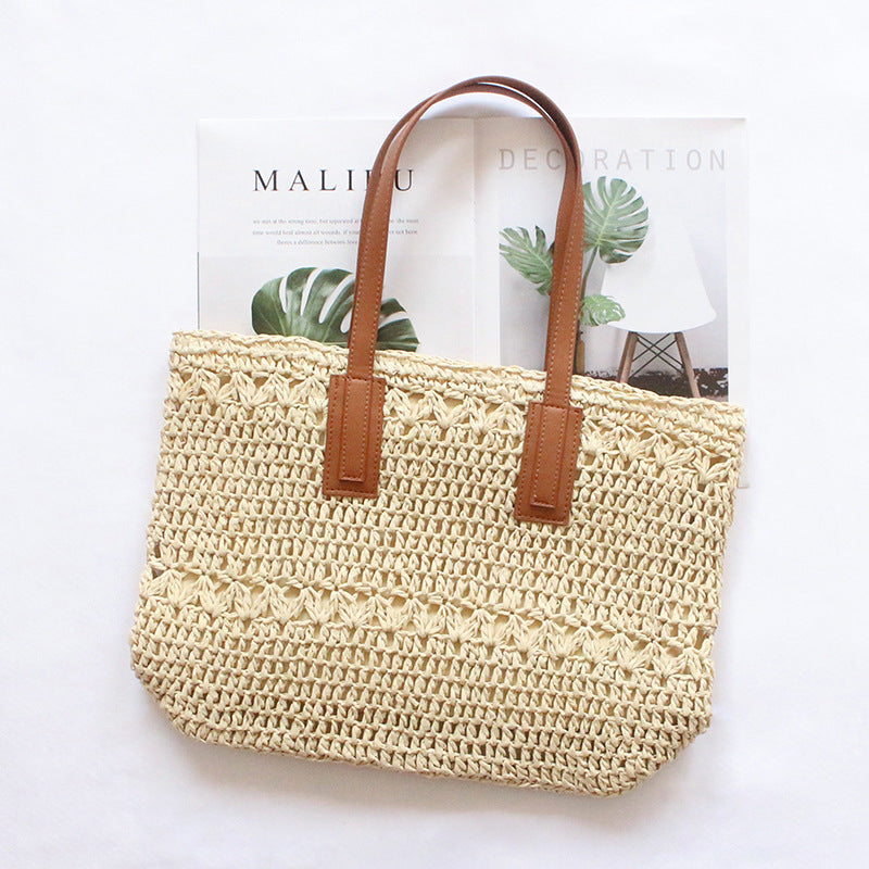 Handmade straw bag Bowlift