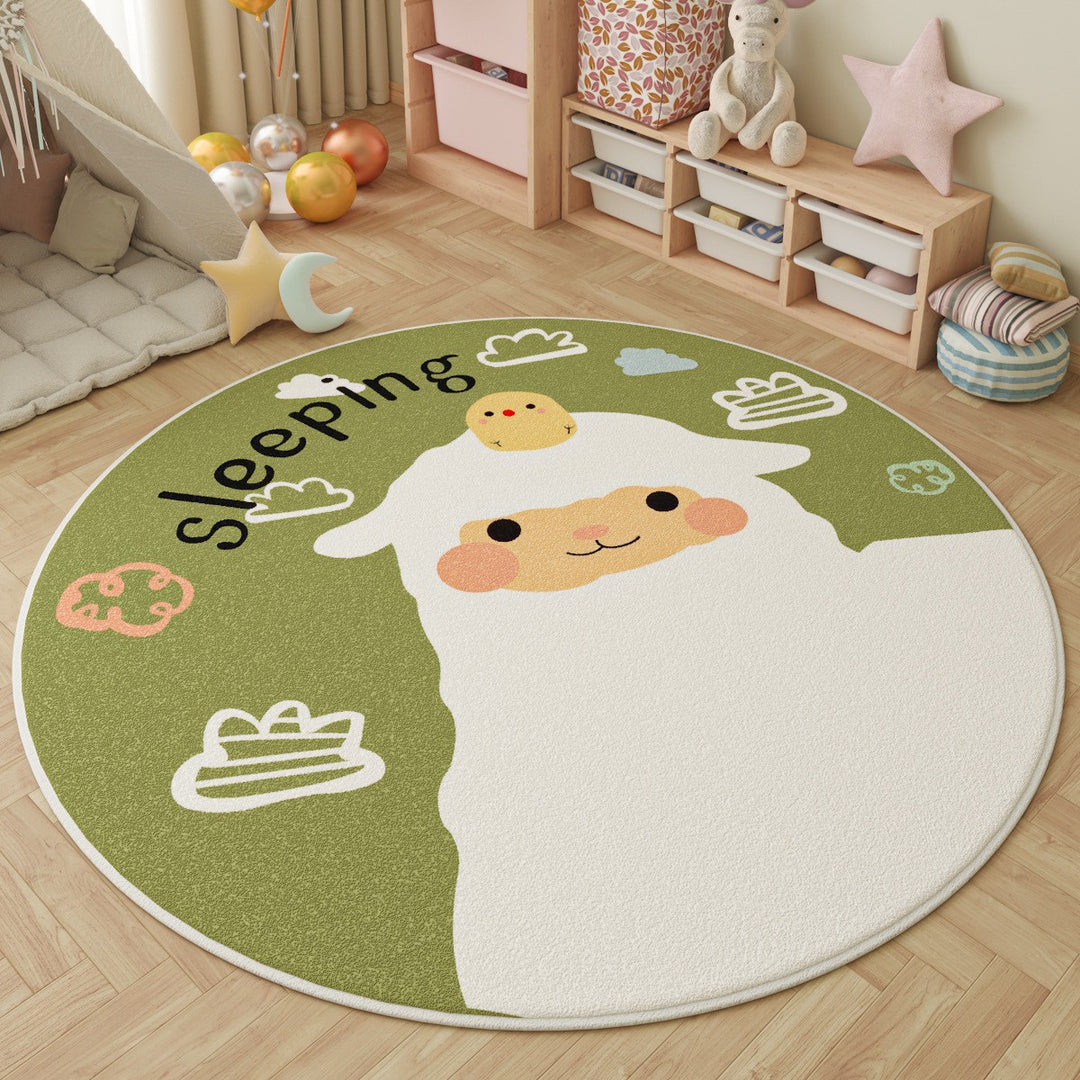 Playful Dinosaur-Themed Area Rug
