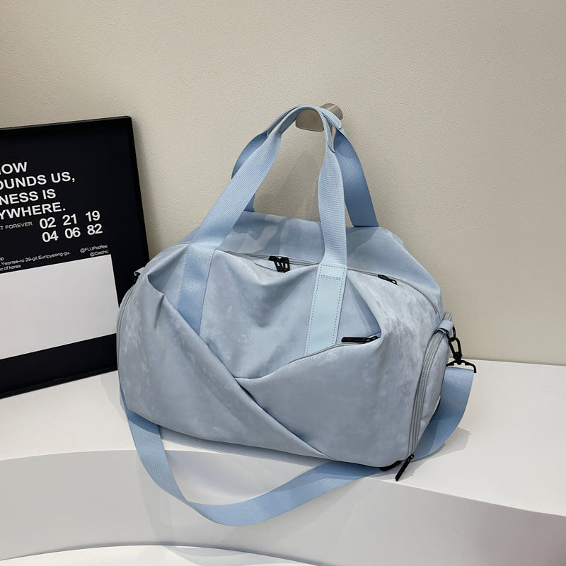 Sporty Travel Bag With Innovative Design And Multifunctional Compartments Bowlift