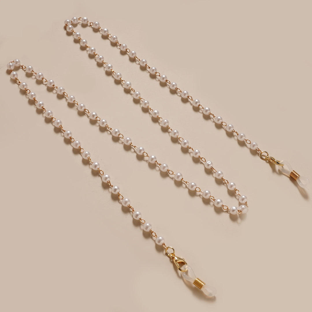Elegant Beaded Eyewear Chain Bowlift