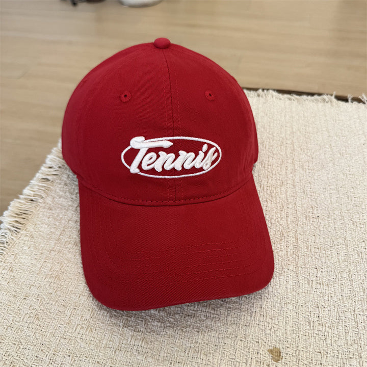 Men's Sports Cap with Tennis Graphic Bowlift