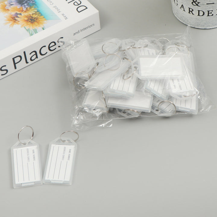 Unisex writable label tags Bowlift