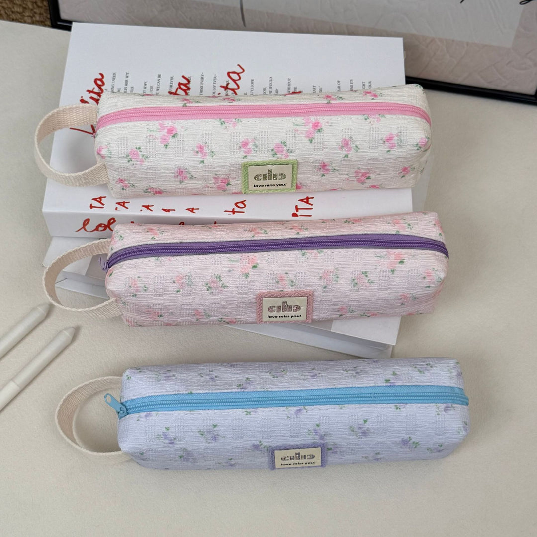 Floral Patterned Pencil Case Bowlift