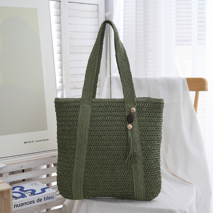 Handmade Beach Bag Made of High-Quality Natural Material Bowlift