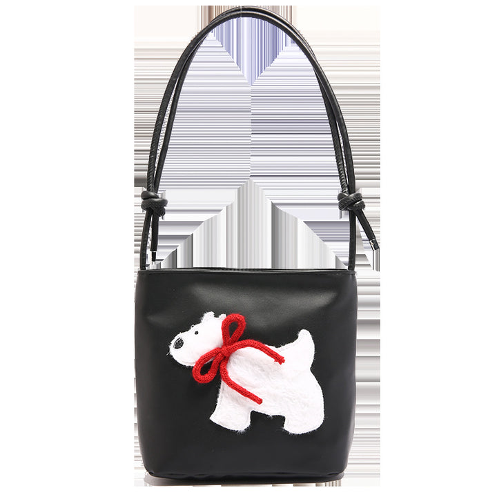WoCute Teddy Bear Patch Handbag Bowlift