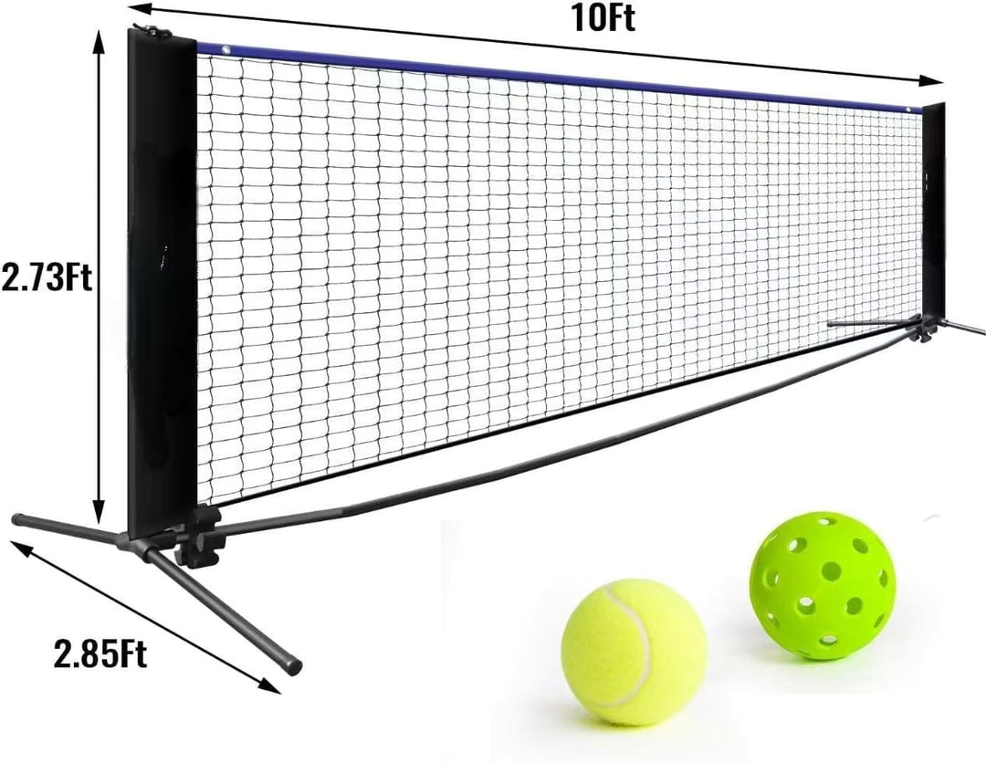 Portable Outdoor Tennis Net System Bowlift