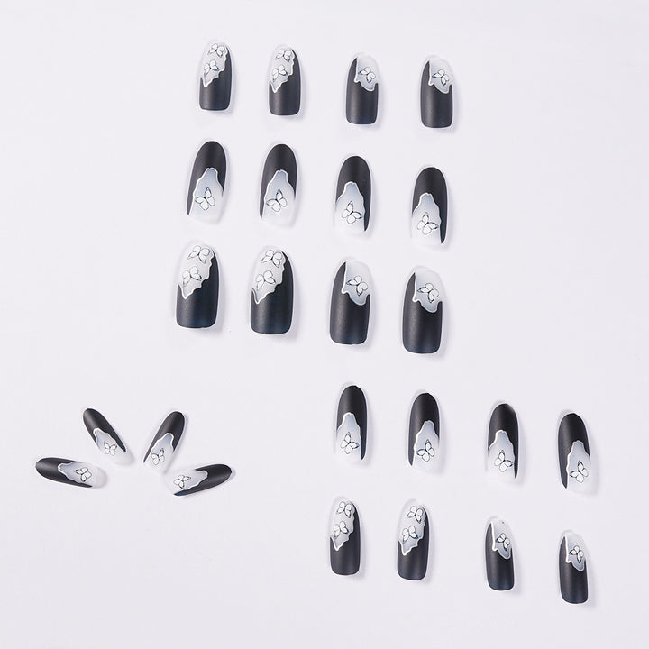 Exclusive artificial nails with floral designs Bowlift
