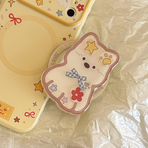 Kawaii Smartphone Halter in Bear Design Bowlift