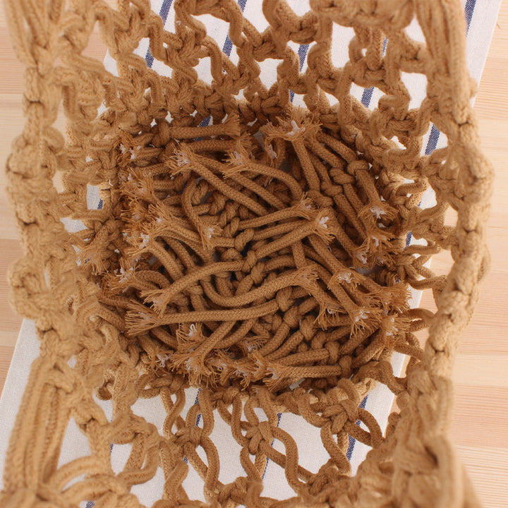 Hand-knotted net bag Bowlift