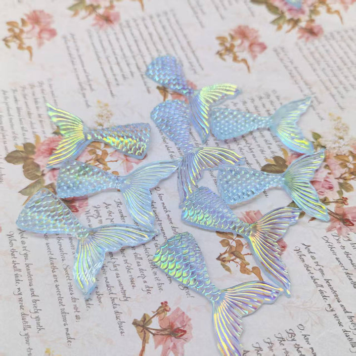 Glittering sea fins decorative stones Bowlift