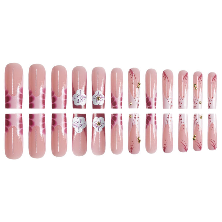 Premium Floral Nail Art Extensions Bowlift