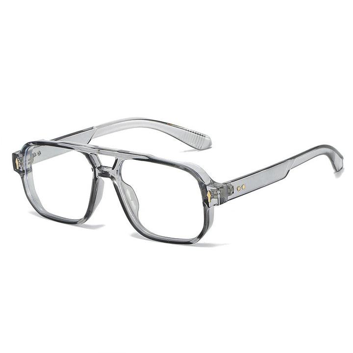 Oversized Geometric Sunglasses with Enhanced UV Protection Bowlift
