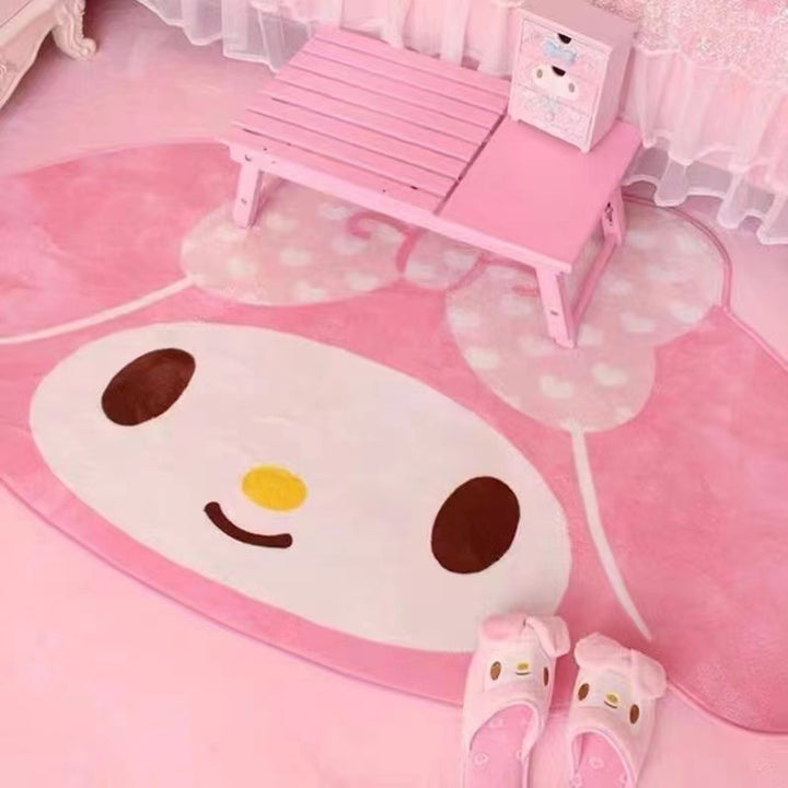 Cute Animal-Themed Plush Bath Mat
