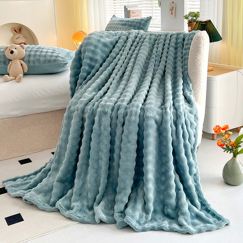 Women's Plush Throw Blanket Bowlift