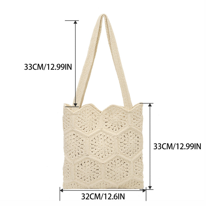Handmade knitted bag Bowlift