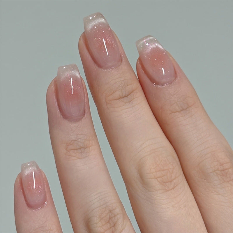 Premium Short Press-On Nail Set Bowlift