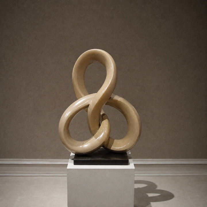 Abstract Decorative Loop Sculpture