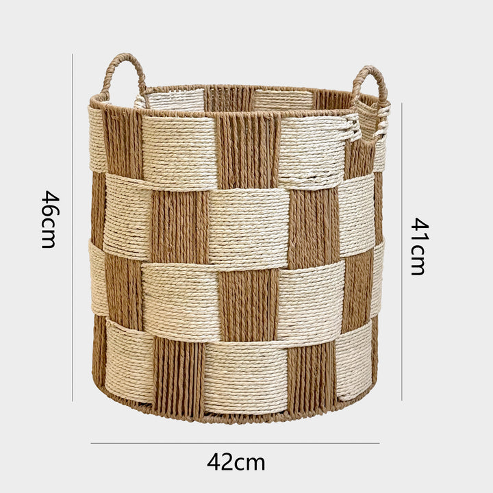 Handwoven storage basket Bowlift