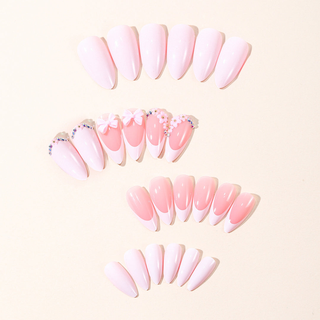 Elegant Stiletto Nail Art Design Bowlift
