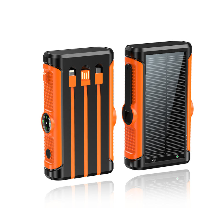Solar-powered Powerbank Bowlift