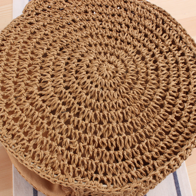 Round Macrame Shoulder Bag Bowlift