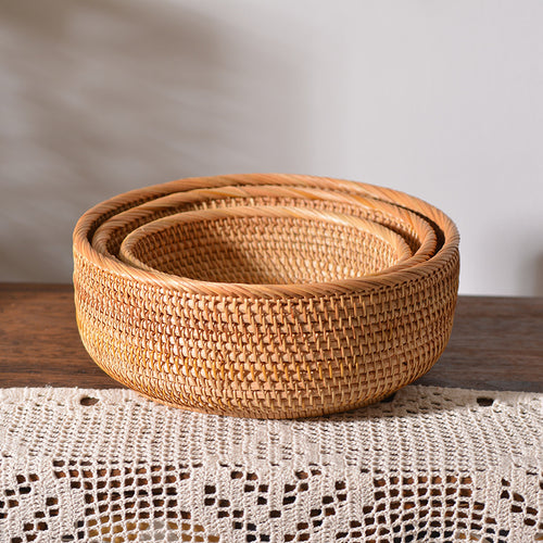 Decorative woven basket Bowlift