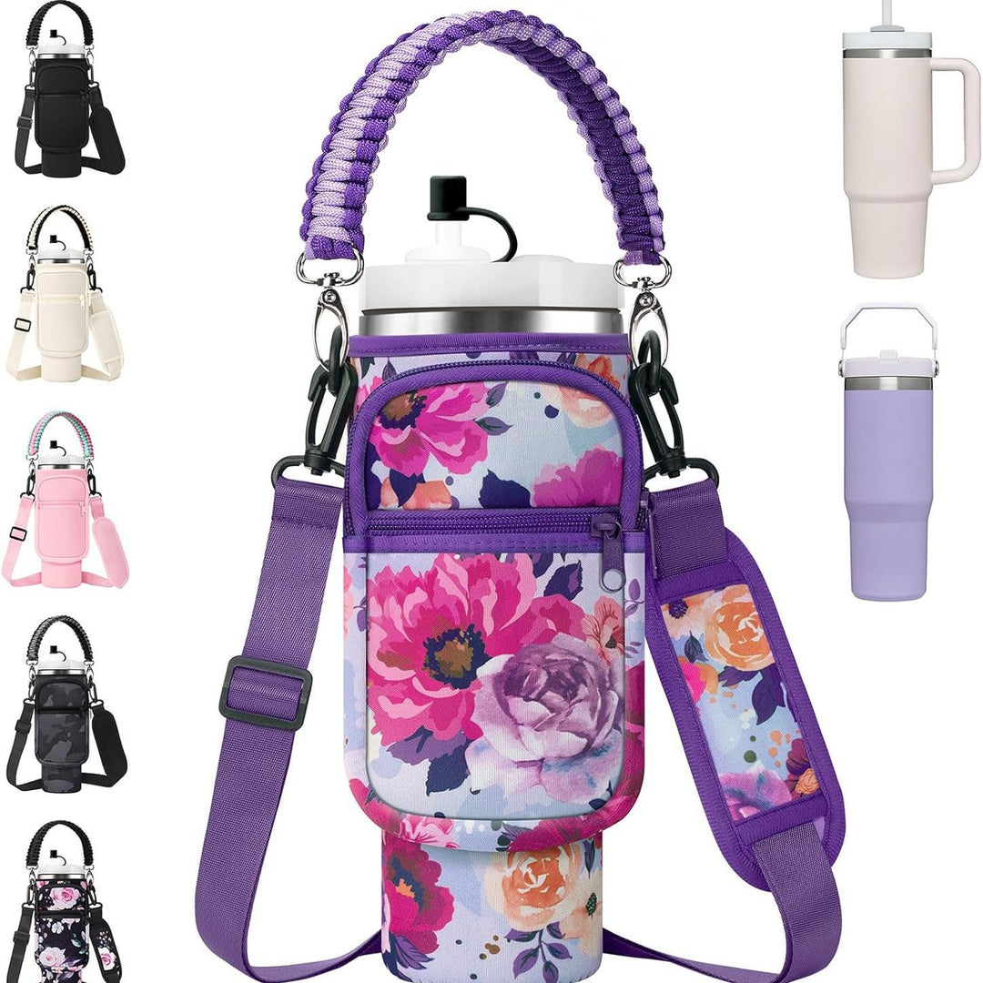 Women Multifunctional Water Bottle Bag Bowlift